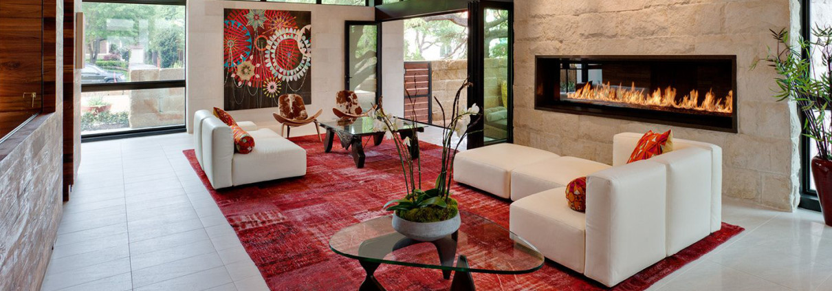 rearranging furniture in Washington DC living room with hardwood floors