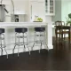 leather flooring, kitchen, bar stools