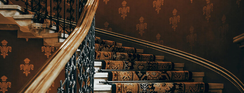 elegant stair case