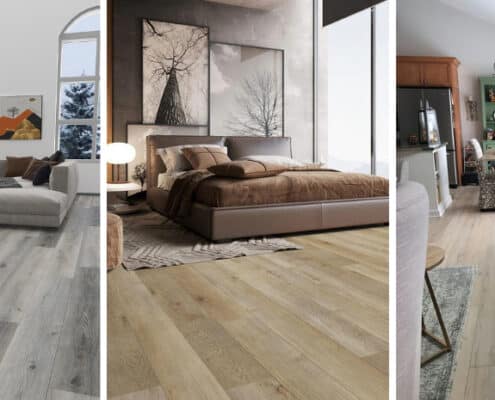 Rooms with hardwood floors
