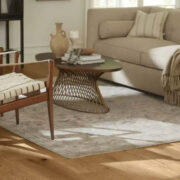 Living room with hardwood floors