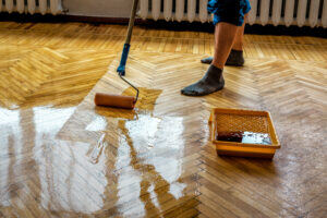 hardwood floor finish protection