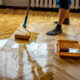 hardwood floor finish protection
