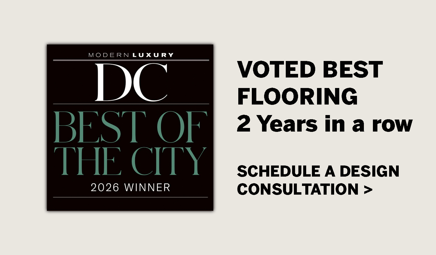 Modern Luxury • Best Of The City Best Flooring 2025 & 2026
